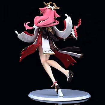 Amazon | 原神 八重神子 美少女モデル トイフィギュア PVC