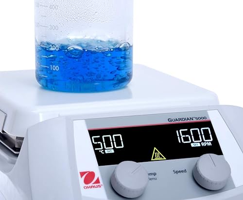 Miniatura 4 de Ohaus Guardian 5000 Placa de cocción 7x7 Cerámica (e-G51HP07C)