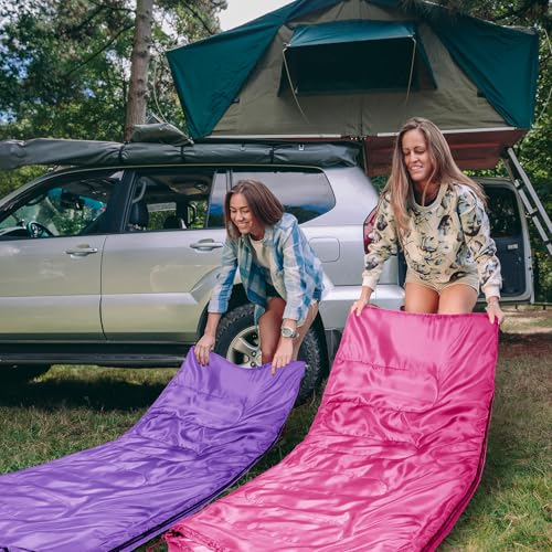 Tudomro 4 piezas bolsa de dormir para camping para adultos ligera, compacta, impermeable para aventuras al aire libre, mochilero, senderismo y viajes miniatura 6