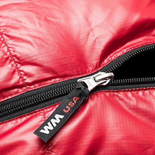 Western Mountaineering Apache MF Bolsa de Dormir 15 Grados 6FT con Cierre Derecho Color Cranberry miniatura 5