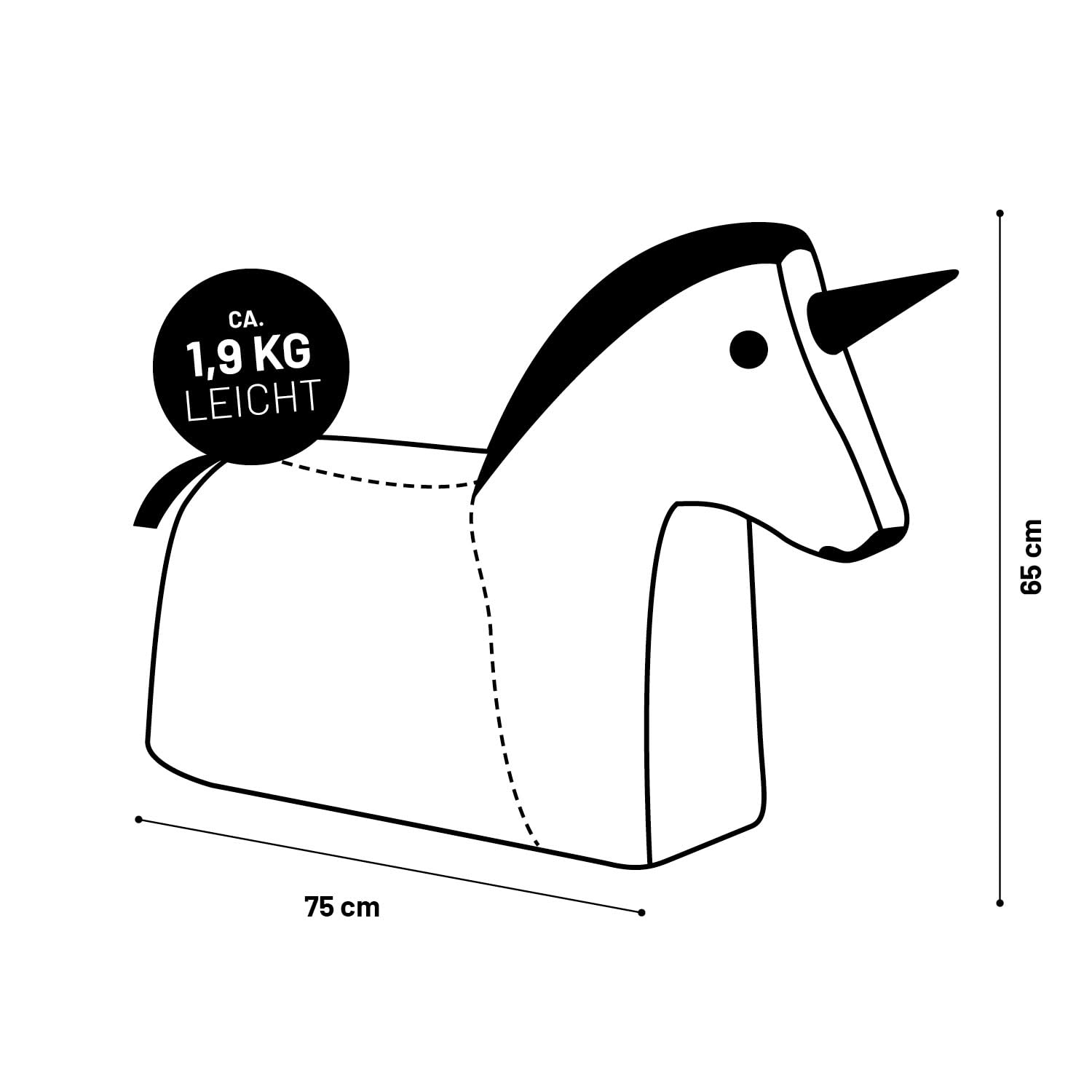 Lumaland Kindersitzsack Einhorn | Sitzsack Tier Familie für Kinder | Wasserabweisender Bean Bag für Indoor & Outdoor | Pflegeleichtes Material | 85 x 70 x 45 cm & 1,9 kg leicht [Pink/Grau]