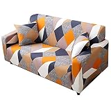 Fundas Bonitas para Sofa Funda de sofá Klippan Cubierta de sofá Sofá de Terciopelo Cubre Cubierta de sofá elástico Elástico sofá Cubre 145-185,Orange