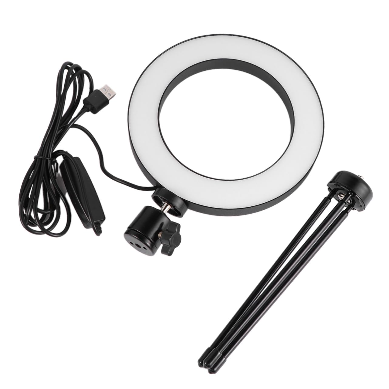 NAMOARLY 2Pcs LED Ring Light Selfie Light with Stand for Streaming and Photography LED Fill Light for Nighttime Dark Environments