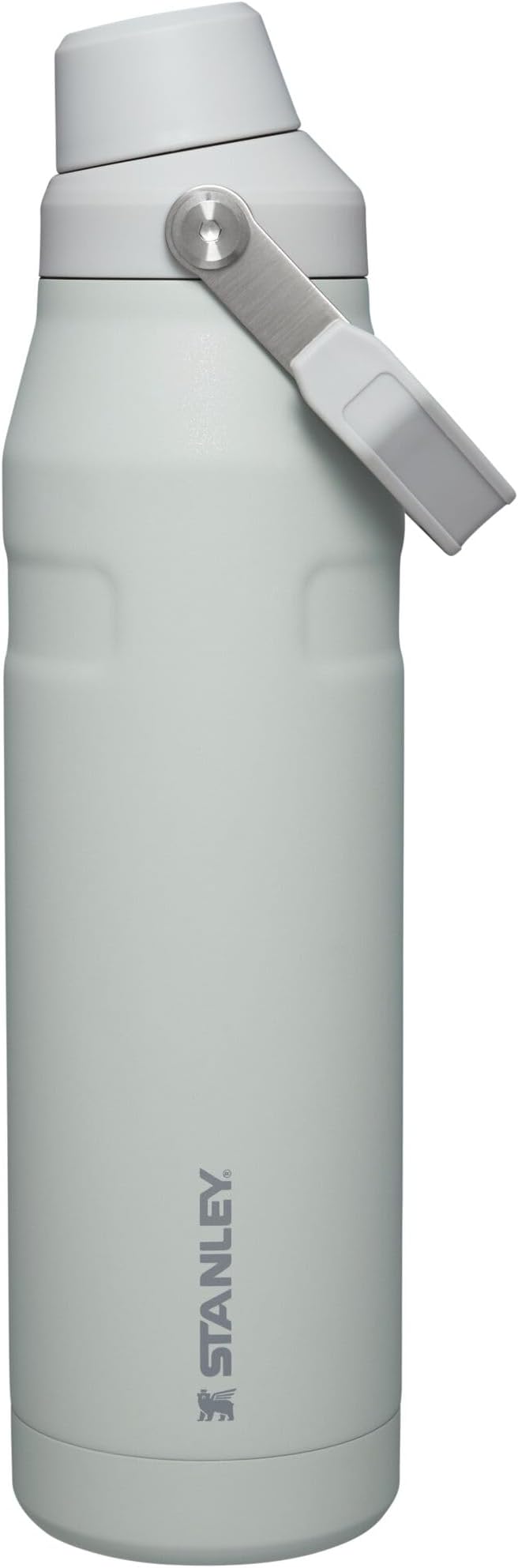 IceFlow Fast Flow Water Bottle 36 OZ | Angled Spout Lid | Lightweight & Leakproof for Travel & Gym | Insulated Stainless Steel | BPA-Free | Fog Glimmer