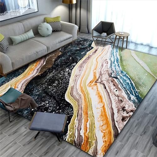 Tapis de chambre gamer et salon moquette moderne 160x200