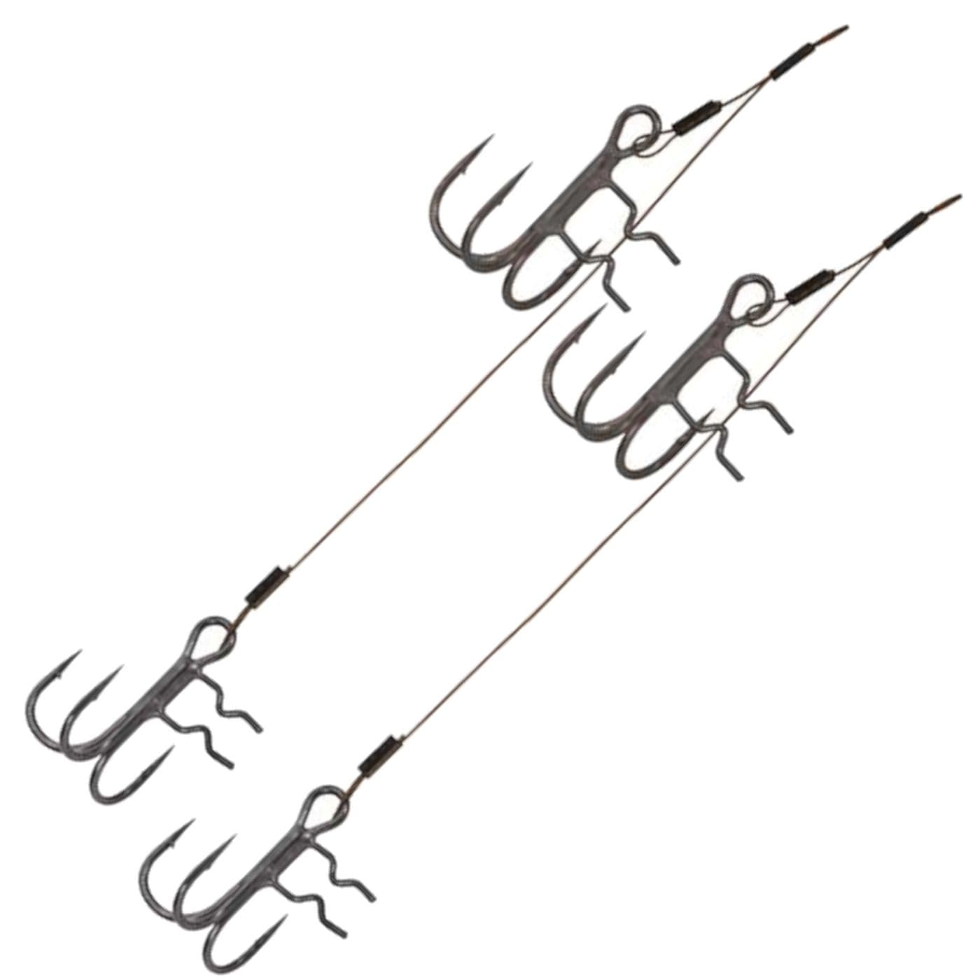 Fox Rage Strike Point Double Stinger Size 1/2 hooks 18kg 2pcs