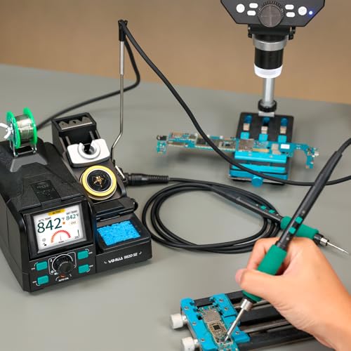 Image of YIHUA 982D SE 200W Soldering Station Kit with Auto Calibration and 11 Tips