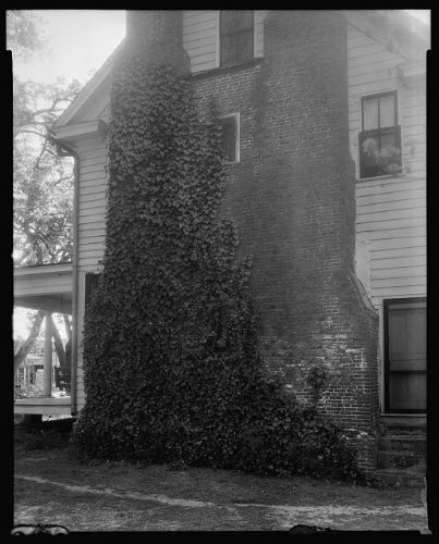 HistoricalFindings Photo: Belfont,Washington,Chimney,porches,NC,North Carolina,Architecture,South,1936