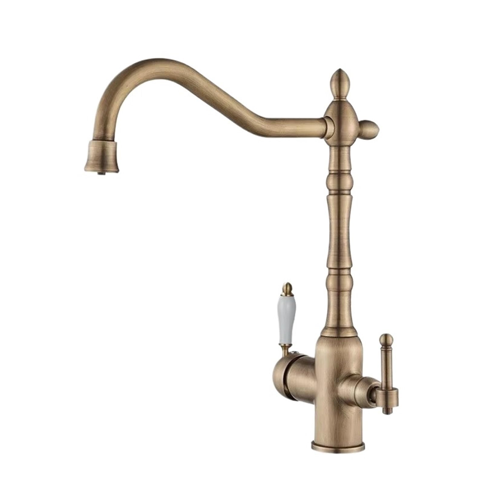 Laighjenbcf Antique Faucet， Waterfilter Tap Kitchen Faucet