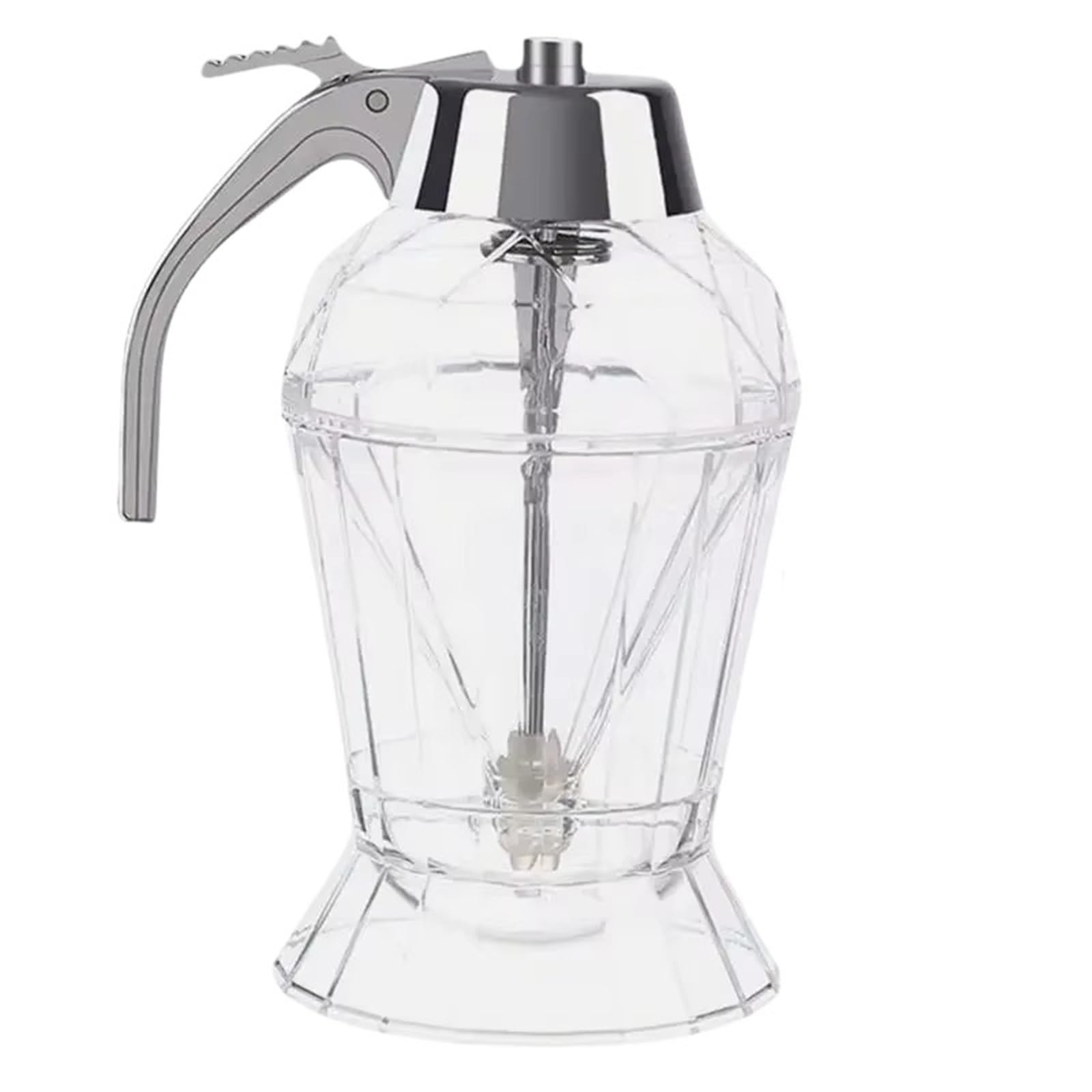 EnxJire Honey Dispenser Juice Syrup Cup Squeeze Bottle Storage Pot Stand Holder Bee Drip Dispenser Kettle Honey Jar Container Kitchen Accessorie