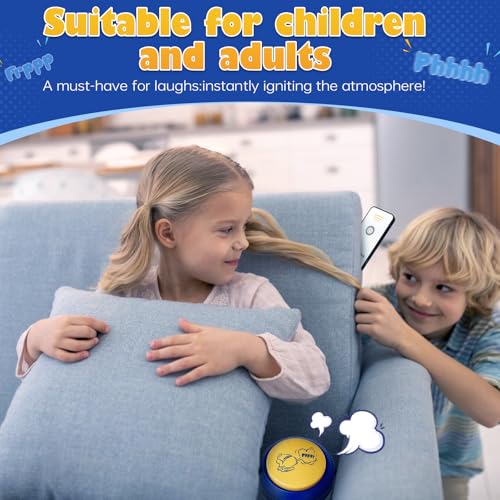 Remote Controlled Fart Machine, Plays 30 Funny Realistic Sounds, Wireless 50ft Range, Prank Toy for Games, Office Humor - Image 5