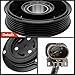 A-Premium Air Conditioner AC Compressor Clutch Kit Compatible with Chevrolet Equinox 2016-2017, Impala 2014-2020, Impala Limited 2014 & GMC Terrain 2015-2017 & Buick LaCrosse 2013-2016 & Cadillac XTS