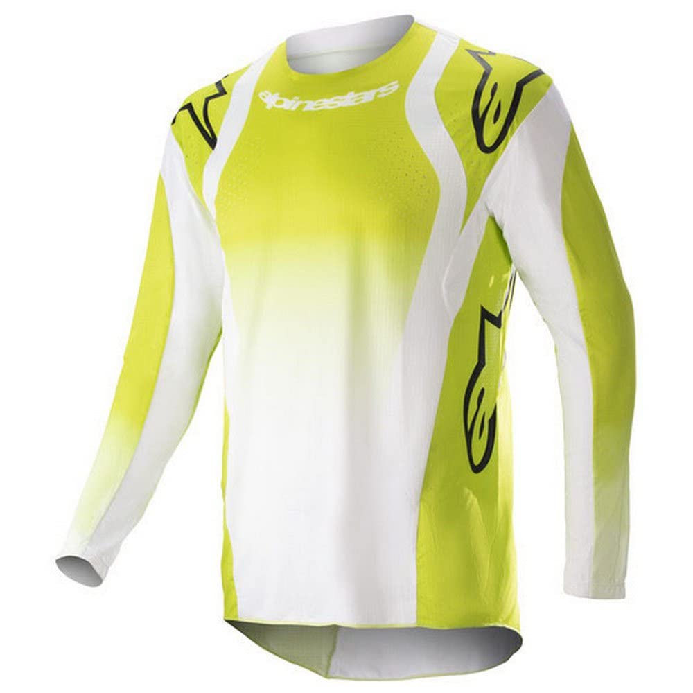 Alpinestars Techstar Push Maglia Motocross, giallo, XL