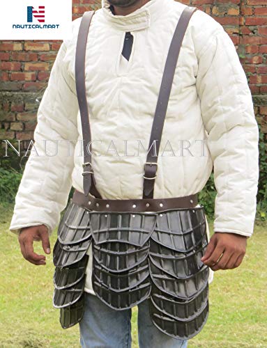 Armor Dark Warrior Tasset Belt Armour Medieval Halloween Costume