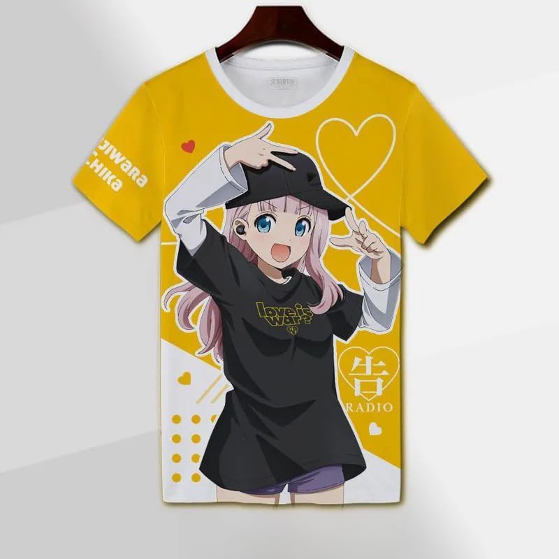 かぐや様は告らせたい　KPF 　Tシャツ　バッジ　白銀　四宮かぐや Amazon.co.jp: かぐや様は告らせたい tシャツ 痛い服 半袖 四宮かぐや