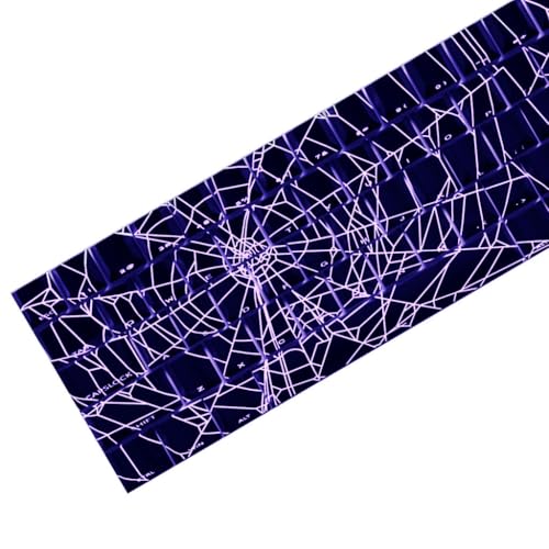 YUSHENYI Spiders Web Keycaps 64/74 Keys Set, Side Print...