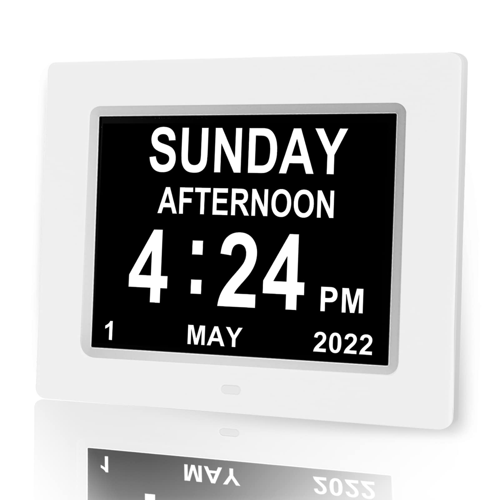 Buy Digital Day Clock, Nonabbreviated Date Clock Display with Date and