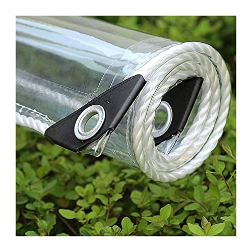 Lona transparente resistente a la intemperie para jardín e invernaderos 2
