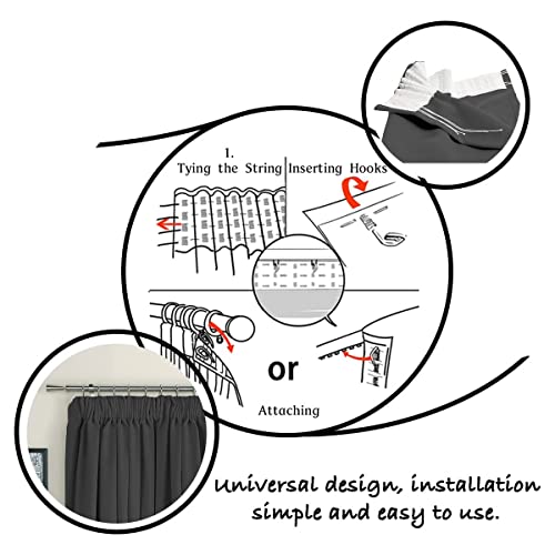 H.Versailtex 2 tende oscuranti plissettate per