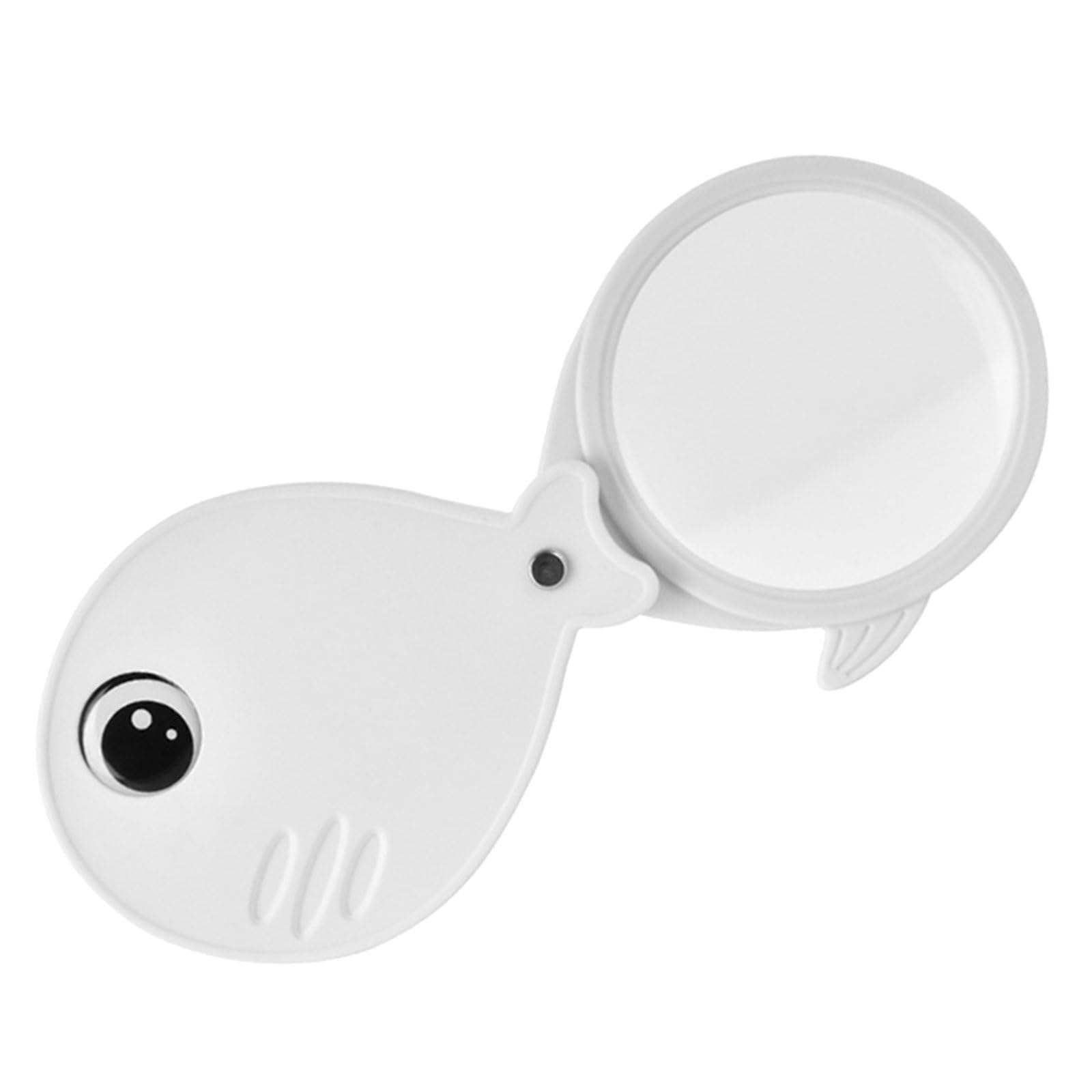 Owl Pattern Magnifier Featuring Foldable Structure and Acrylic Lens for Detailed Observation Tasks and Adventure Portable