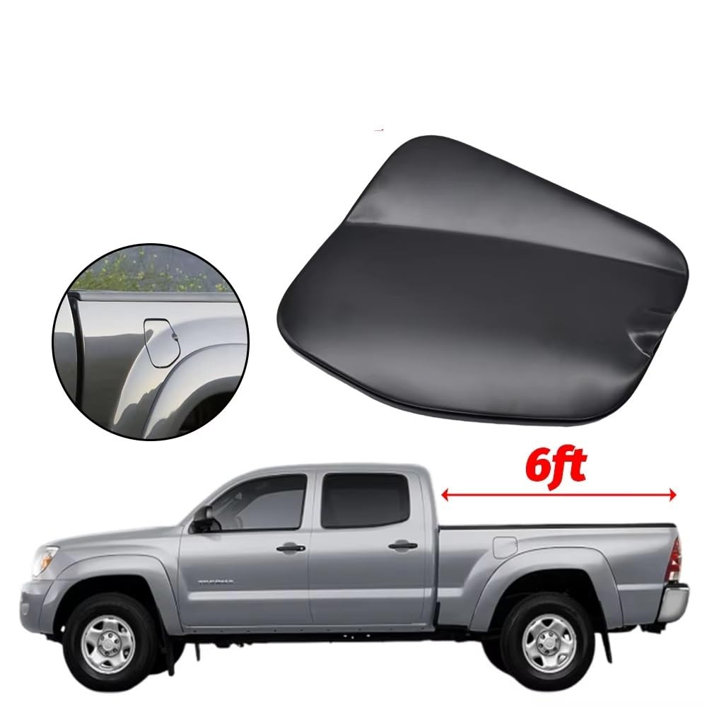 Tappo Carburante Auto Para Toyota Para Tacoma 2005-2015 Tapa De Llenado Combustible Cama 6 Pies Cubierta Puerta Tanque Gasolina Negra Solapa 77305-04905