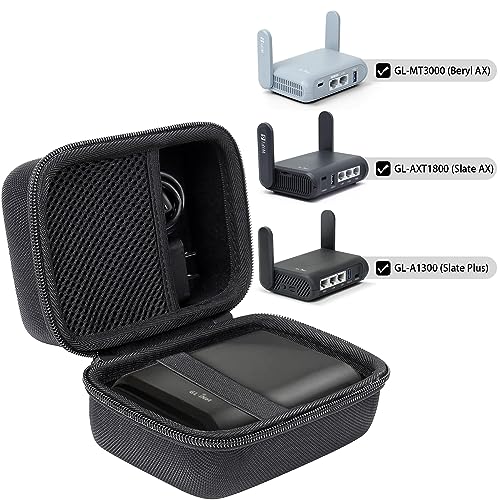 Image of Aenllosi Hard Case Replacement for GL.iNet GL-AXT1800 (Slate AX) /GL-MT3000 (Beryl AX) Pocket-Sized Wi-Fi 6 Gigabit Travel Router