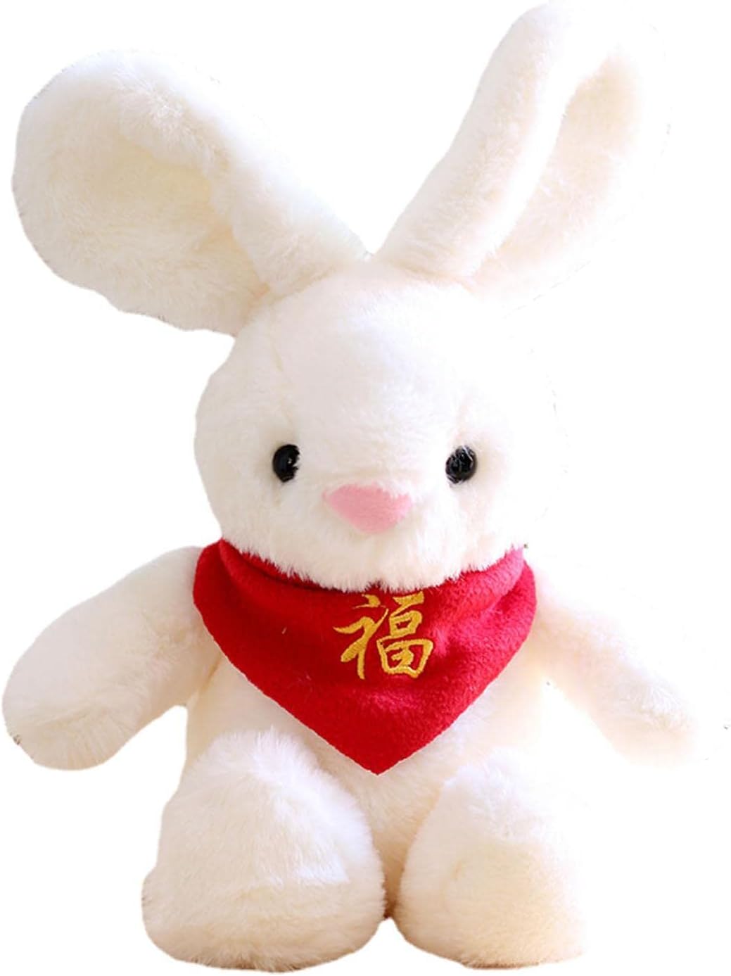 leizhang 2023 Año de Peluche de Conejo - Camisas Que Llevan Lindas de la muñeca del Peluche del Conejo,2023 Año de Conejo Favor de Fiesta Regalo de cumpleaños Cojín para su Novia Esposa Madre