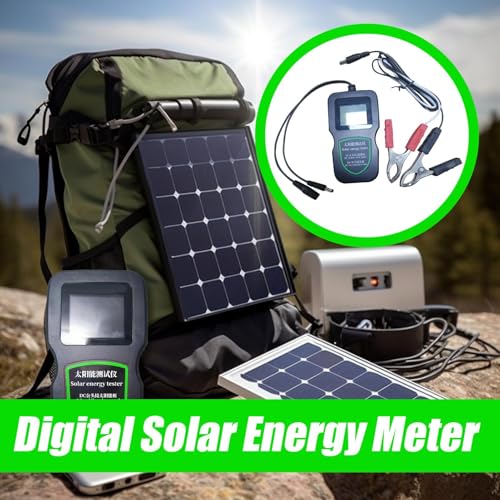 Medidor de irradiación solar digital con pantalla de alta precisión para el sector industrial 6
