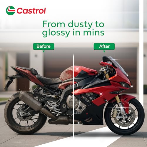 Image of Castrol Ultra Protect Car /Bike Shampoo (100 ml) | pH-Balanced Wash with Carnauba Wax | Deep Clean, Rich Foaming, Streak-Free Shine | Safe on Paint & Coatings | Water-Repellent Finish