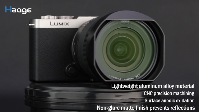 Amazon | Haoge スクエアメタルレンズフード パナソニック LUMIX S 20