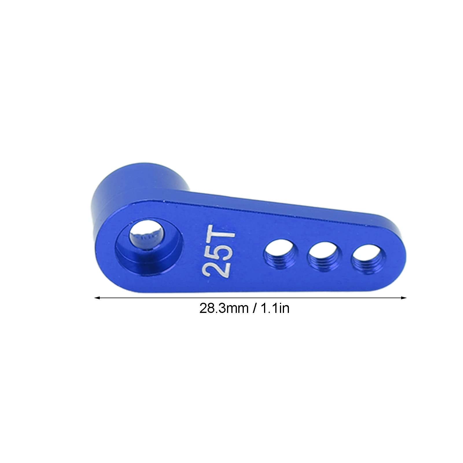 Aluminium Servoarm 25T RC Auto Upgrade Sirxlevcy Servo Horn Arm 25T - 3er Set Alu Lenkung Für 1/8 1/10 RC Auto Rc Servo