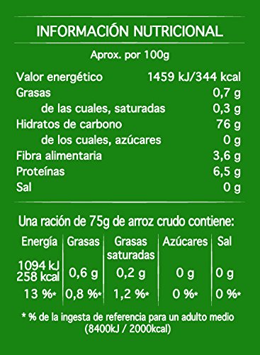 La Fallera: Paellareis D.O. Valencia für Paella - 1 kg