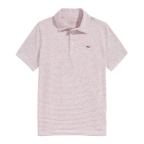 Image of Vineyard Vines Kids Bradley Stripe Sankaty Polo (Toddler /Little Kids /Big Kids)