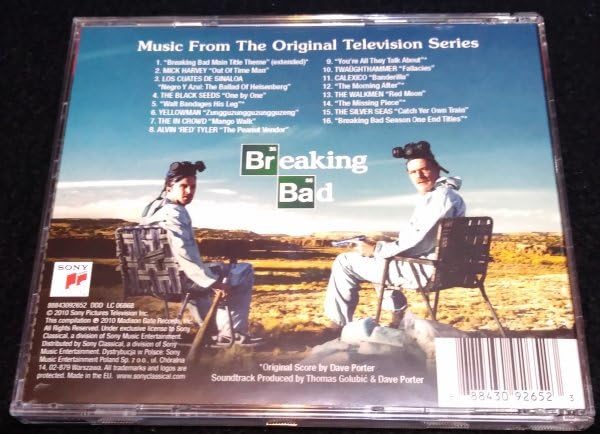 Amazon.co.jp: ブレイキング・バッド サントラCDDave Porter Breaking