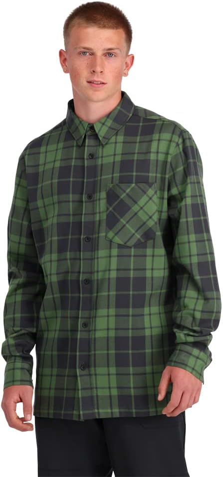 Spyder Mens Elevation Tech Flannel L/S Top - Image 2