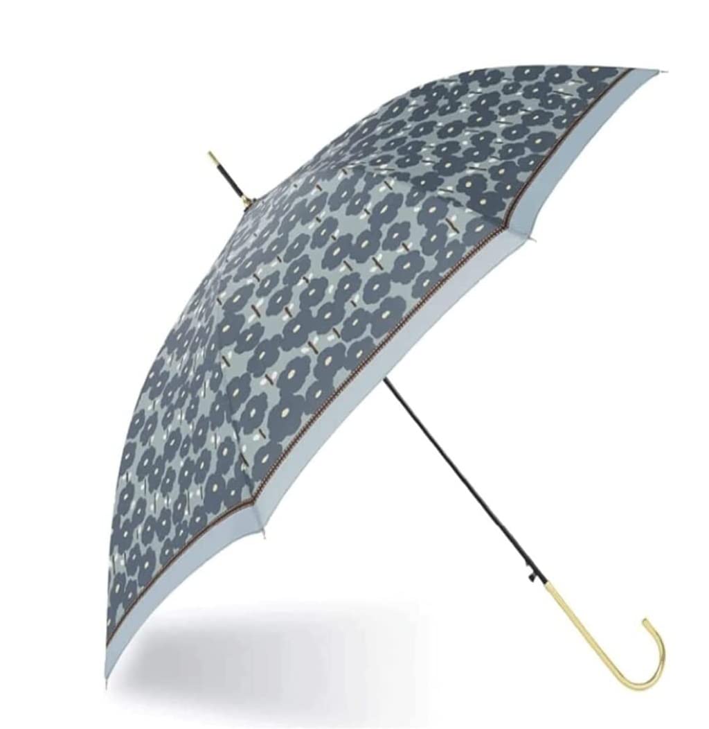 Parasolka Parasol Parasolem Automatyczny otwarty parasol golfowy do deszczu i słońca ponadgabarytowy wodoodporny parasol golfowy retro parasol deszczowy Parasole Kobiet i Mężczyzn (Blue : Bronze)