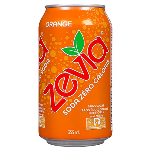 Zevia Soda orange 24x355ml