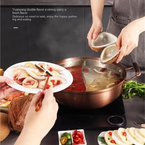 Olla para hot pot de acero inoxidable 26cm plata miniatura 4