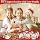 Adventskalender zum Befüllen 2024 Groß für Kinder Frauen Männer, Weihnachtskalender Adventskalender Selber Befüllen 24 Stoffbeutel, DIY Adventskalender Säckchen Stoff Tüten mit Holzklammern, Kordel