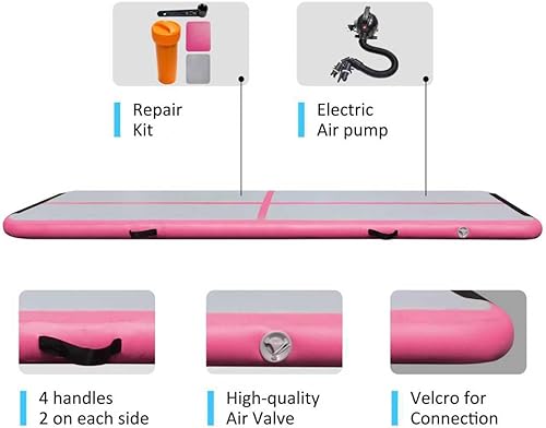 Miniatura 3 de Alfombrilla de ejercicio, esterilla de gimnasio, esterilla de gimnasia, ejercicio antideslizante y fitness para niños y adultos, entrenamiento para