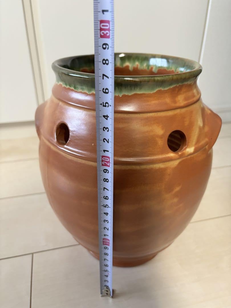 Amazon.co.jp: スペイン製陶器 グラナダ 野菜ストック 壺