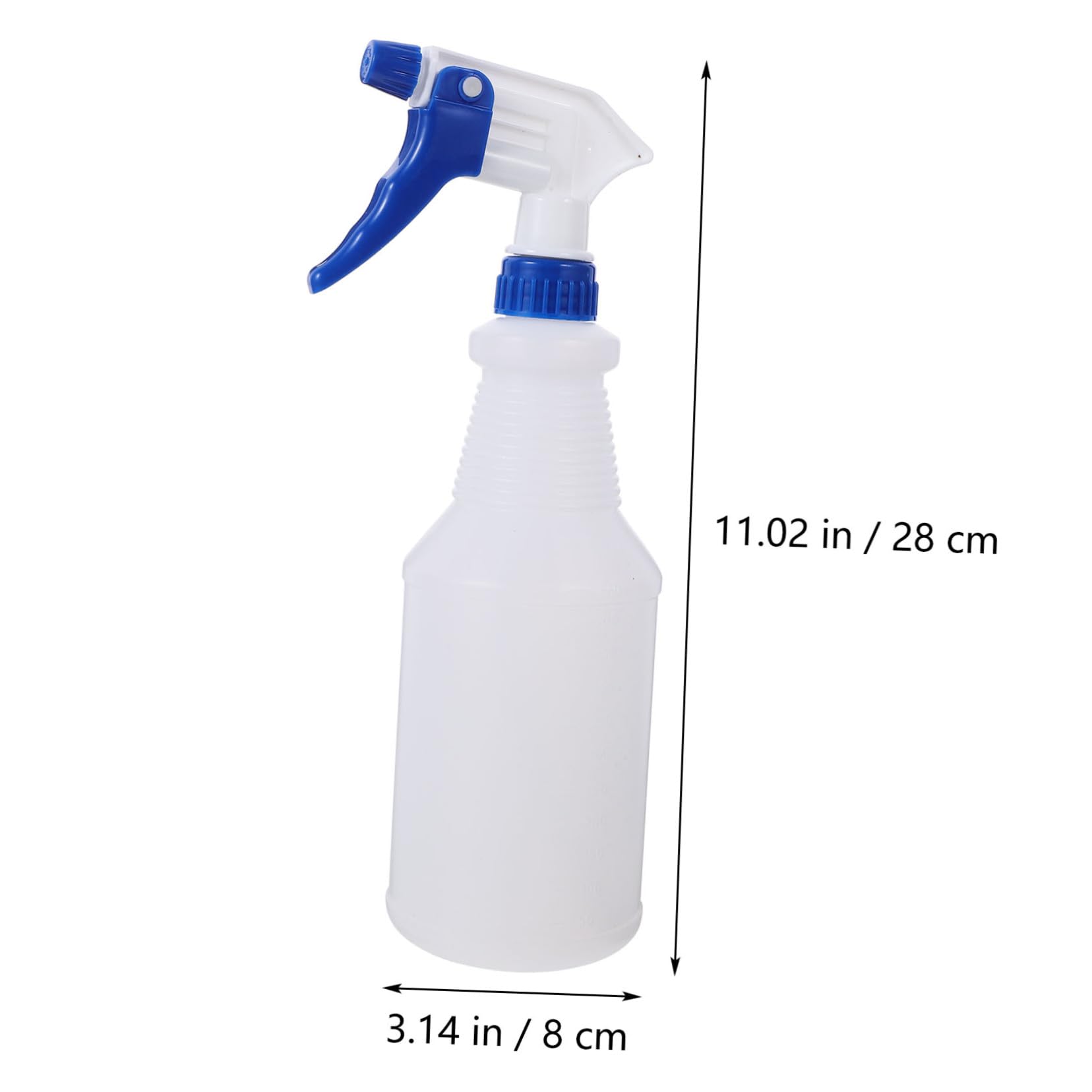 GALPADA Botellas Pulverizadoras Pequeñas Diseño Ligero de Plástico Pe Pack de 8 Color Aleatorio de 750ml Prueba de Fugas, Ideales para Riego y Uso en Peluquería