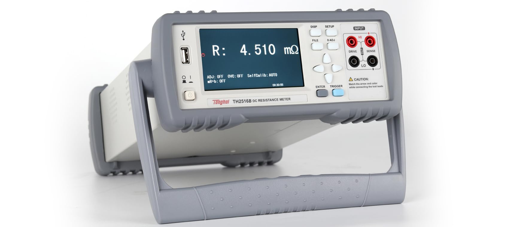 TH2516B DC Low Resistance Tester Meter, 1??-20k?, 0.05% Accuracy