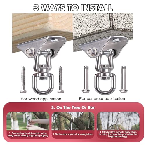 Aokitec Sensory Swing for Kids with Special Needs, Indoor Kids Swing Cuddle Hammock Chair Adjustable Aerial Swing for Children with Autism, ADHD, Asperger, Sensory Integration(Blue) - Image 6