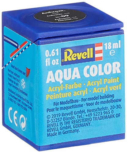 Revell - 36109 - Peinture pour Maquette - Aqua Gris Anthracite Mat