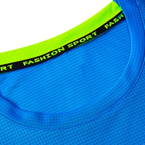 Kids Boys Girls Piece Tracksuit Gym Workout Sportwear Moisture Wicking Tshirts With Sport Shorts Set4