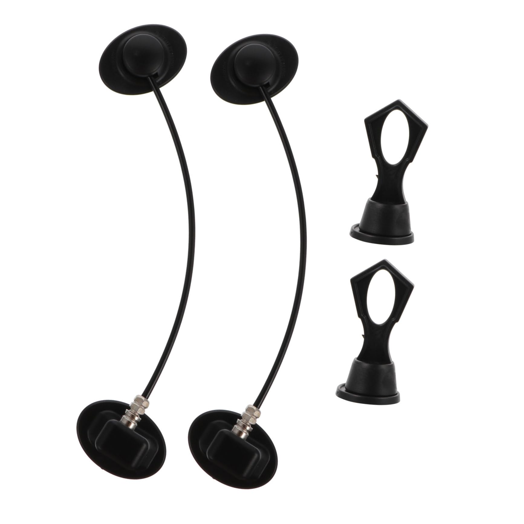 Abaodam 2 Set di Blocca Finestre per Bambini in Abs Nero con Chiusura Magnetica Comoda e Rapida, per Sicurezza in Abitazioni e Università