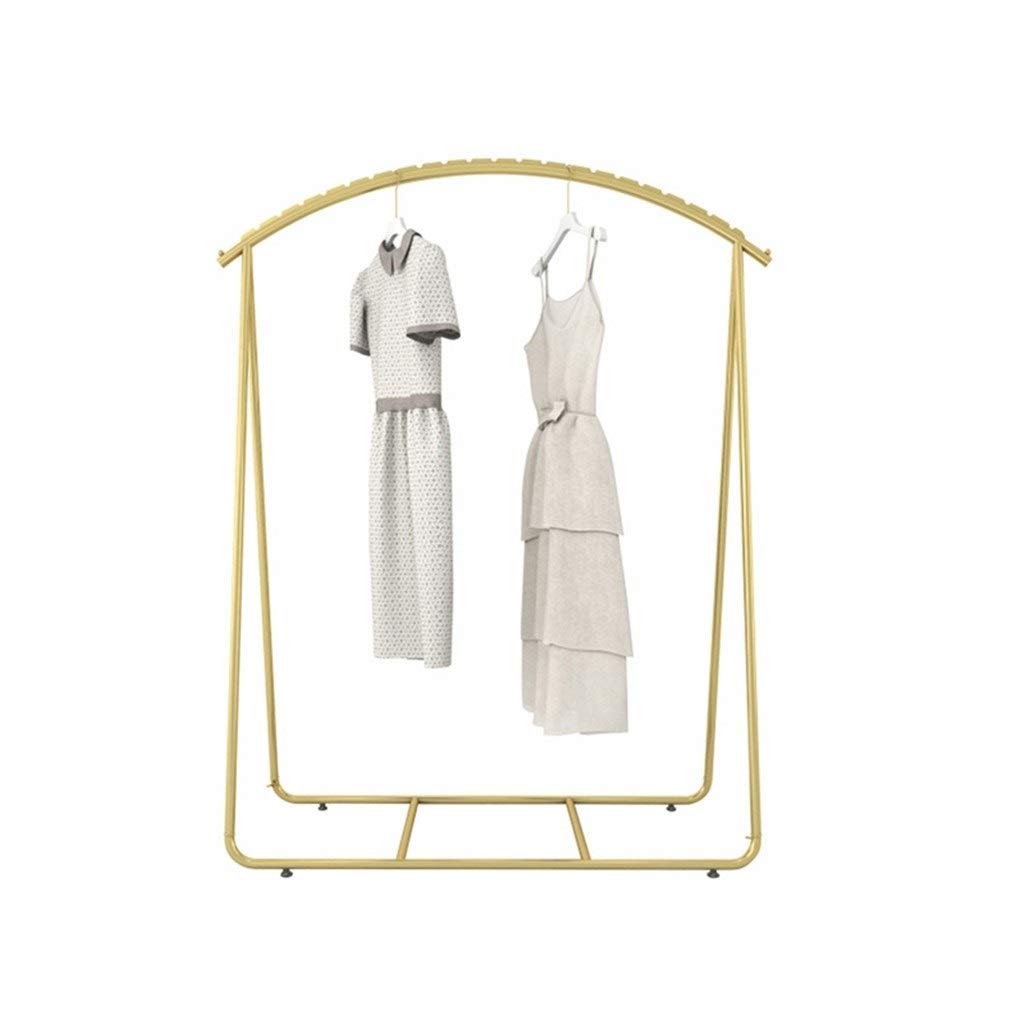 C-J-Xin Floor-standing Clothes Rail, Creativity Women's Clothing Store Clothing Display Stand Dress Cotton Heavy Coat Racks Metal Shop Window Hangers Clothing store Coat Racks
