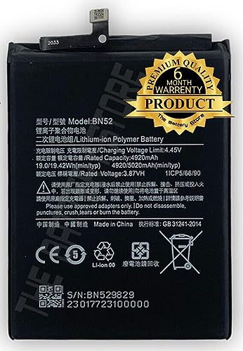 Image of Original BN52 Battery for Redmi Note 9 pro M2003J6B2G / M2003JA6A11 / M2003J6A1G Battery with 6 Month Warranty***(Y00000223)