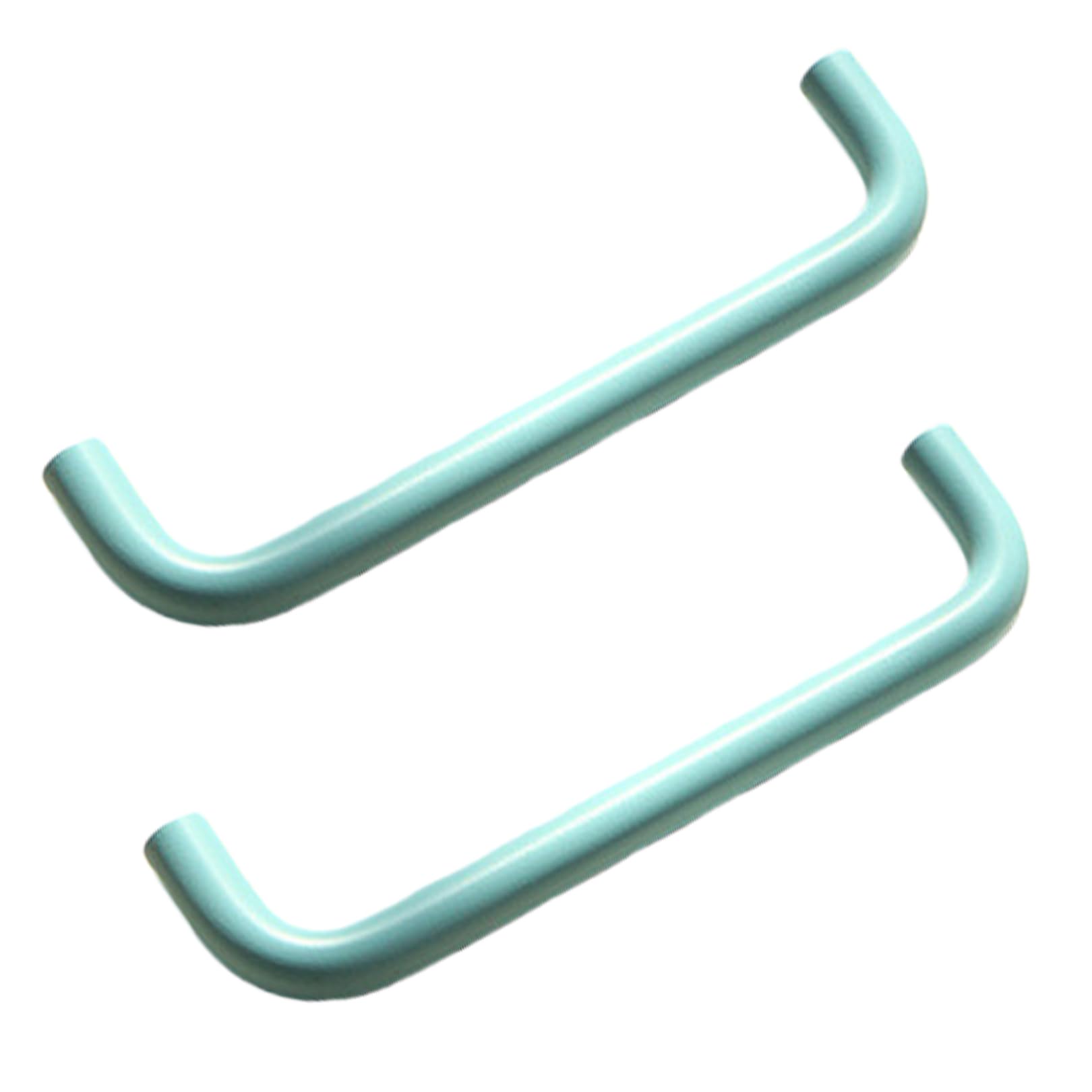 Zcru004 Blue Furniture Handle Cupboard Handles Kitchen Cabinet Handle Finger Edge Pull Drawerhandles 2 Pieces (Hole Distance 96Mm)